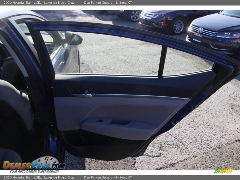 2020 Hyundai Elantra SEL Lakeside Blue / Gray Photo #14