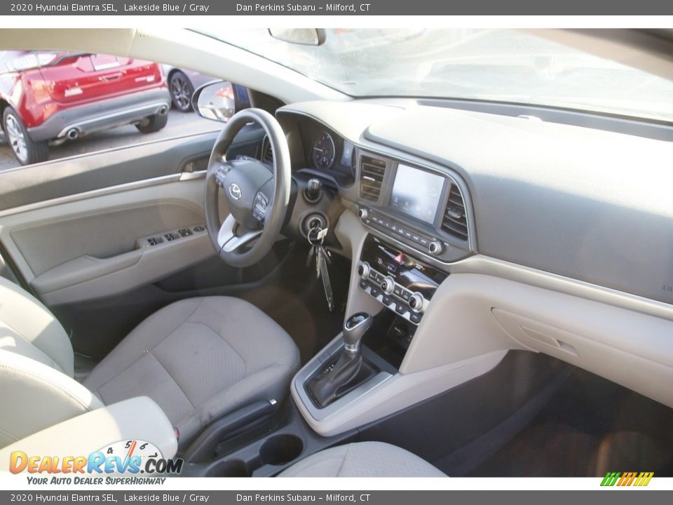 2020 Hyundai Elantra SEL Lakeside Blue / Gray Photo #15