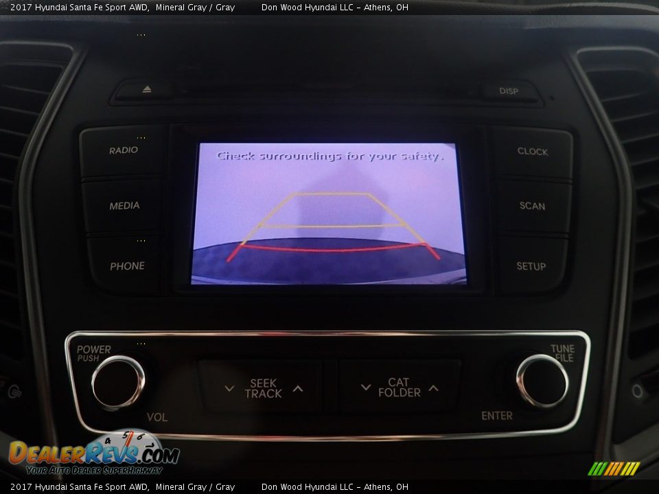 2017 Hyundai Santa Fe Sport AWD Mineral Gray / Gray Photo #2