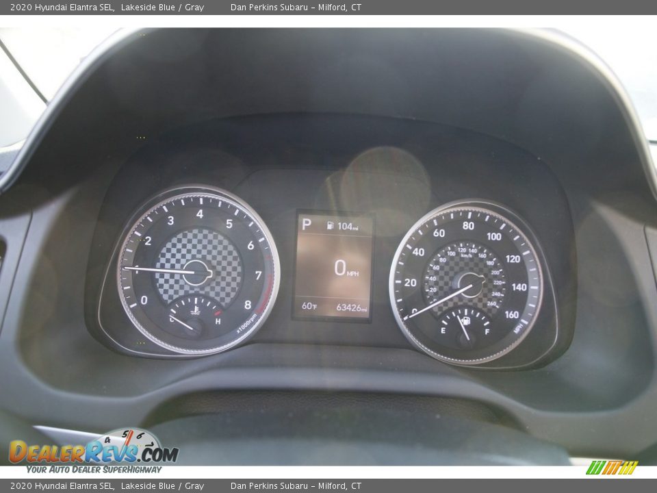 2020 Hyundai Elantra SEL Lakeside Blue / Gray Photo #17