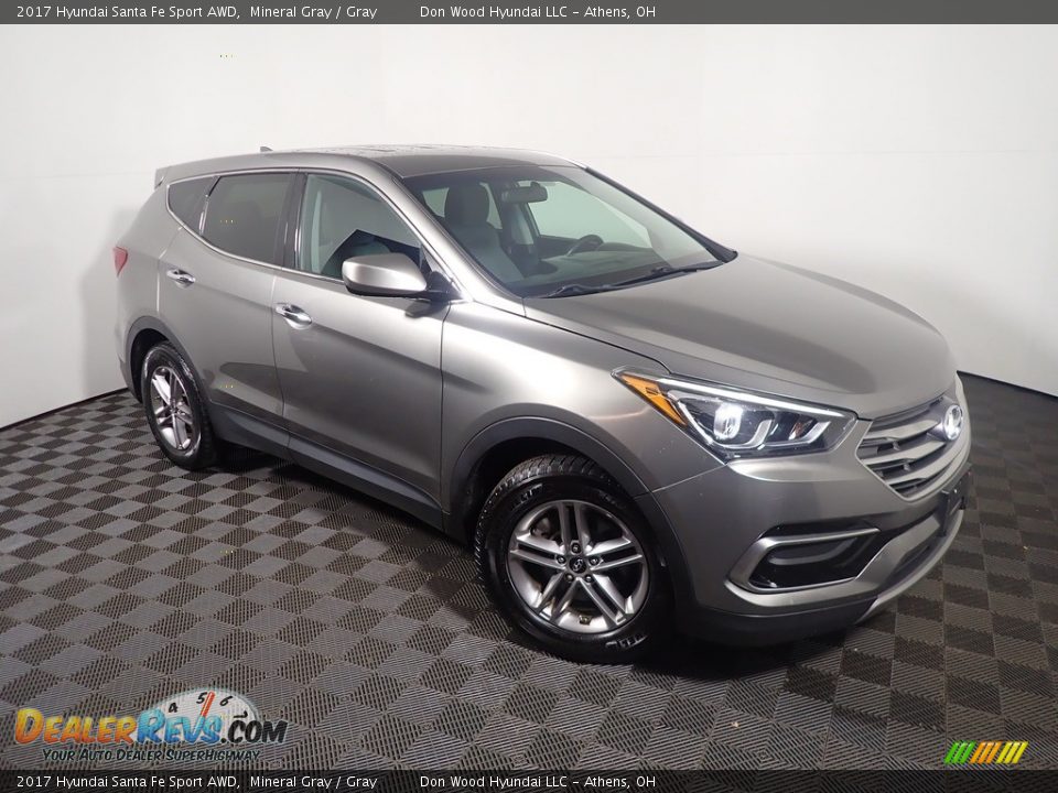 2017 Hyundai Santa Fe Sport AWD Mineral Gray / Gray Photo #3