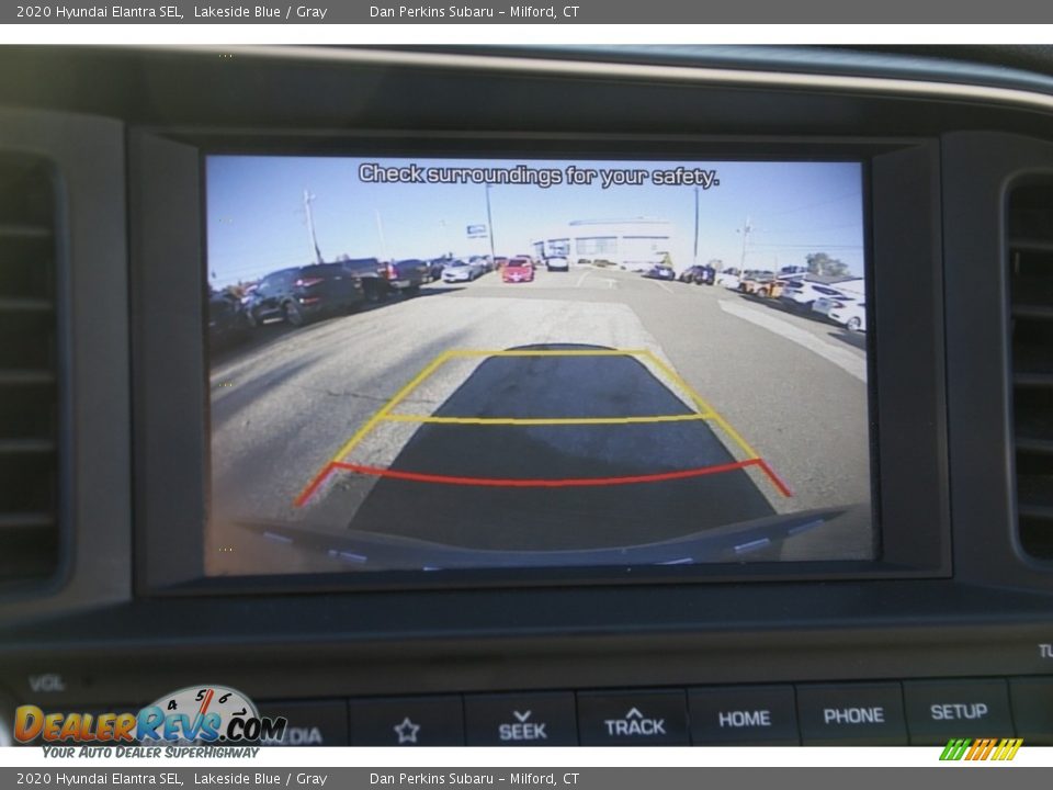 2020 Hyundai Elantra SEL Lakeside Blue / Gray Photo #19