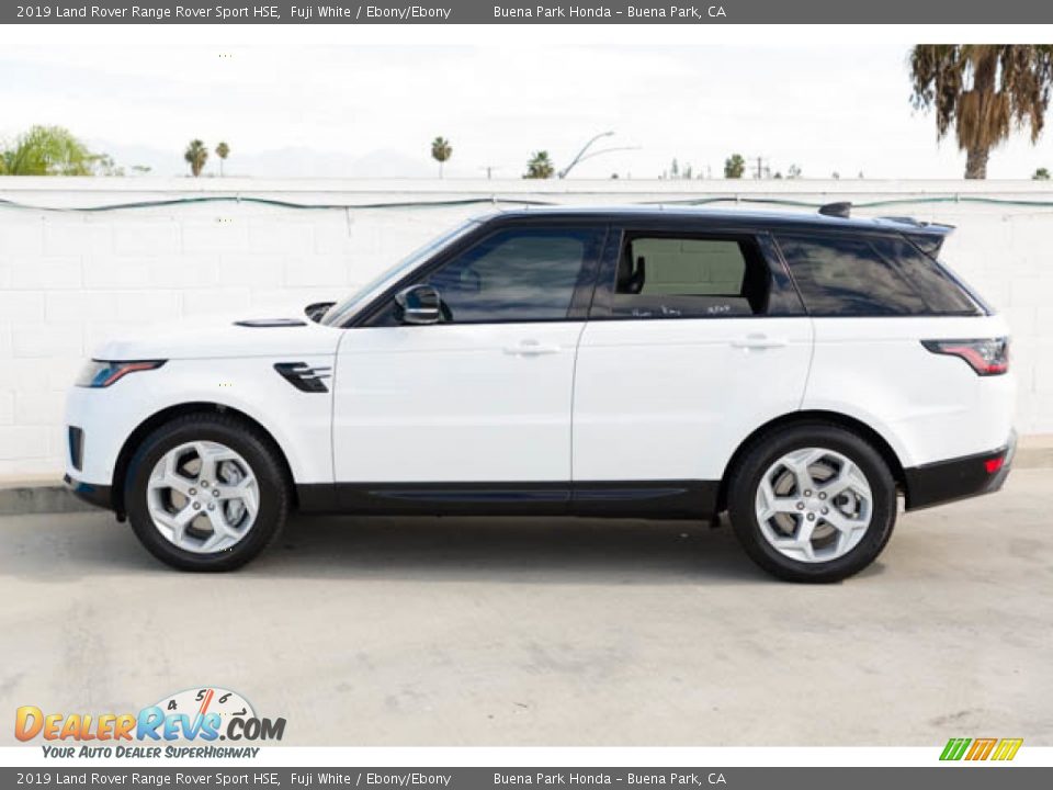 2019 Land Rover Range Rover Sport HSE Fuji White / Ebony/Ebony Photo #10