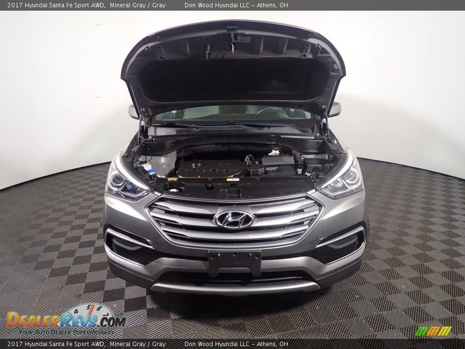 2017 Hyundai Santa Fe Sport AWD Mineral Gray / Gray Photo #5