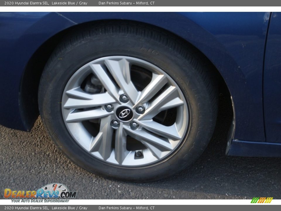 2020 Hyundai Elantra SEL Lakeside Blue / Gray Photo #21