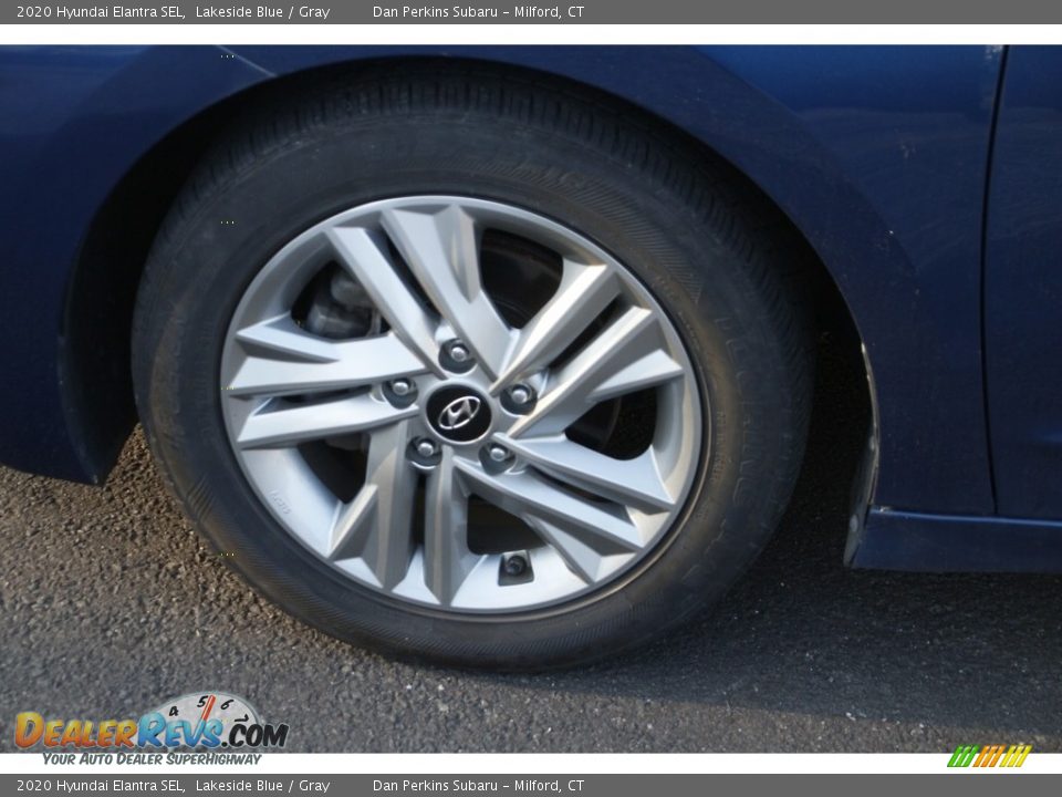 2020 Hyundai Elantra SEL Lakeside Blue / Gray Photo #22