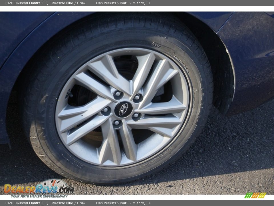2020 Hyundai Elantra SEL Lakeside Blue / Gray Photo #23