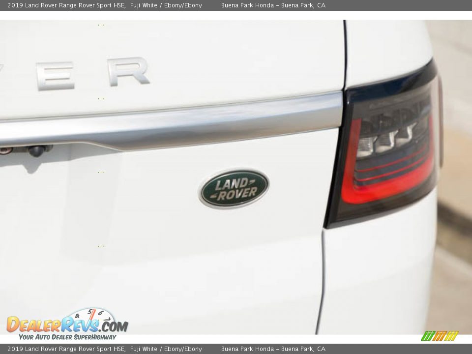 2019 Land Rover Range Rover Sport HSE Fuji White / Ebony/Ebony Photo #13