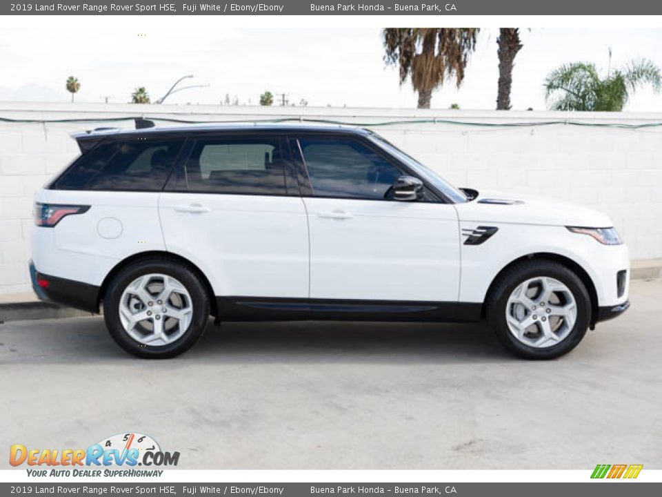 2019 Land Rover Range Rover Sport HSE Fuji White / Ebony/Ebony Photo #14