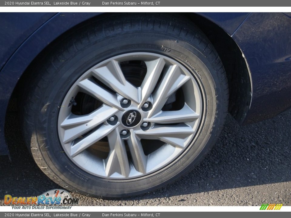 2020 Hyundai Elantra SEL Lakeside Blue / Gray Photo #24