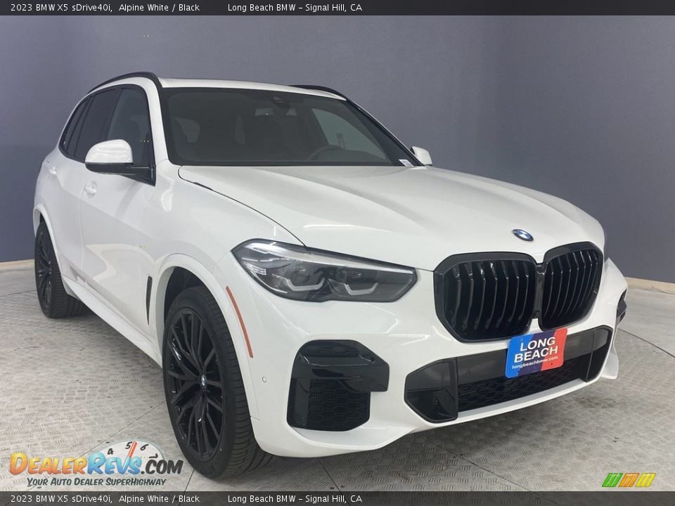 2023 BMW X5 sDrive40i Alpine White / Black Photo #27