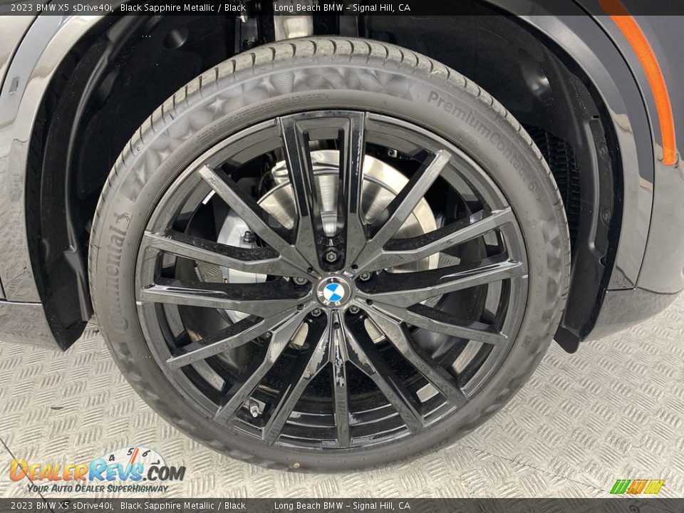 2023 BMW X5 sDrive40i Black Sapphire Metallic / Black Photo #3