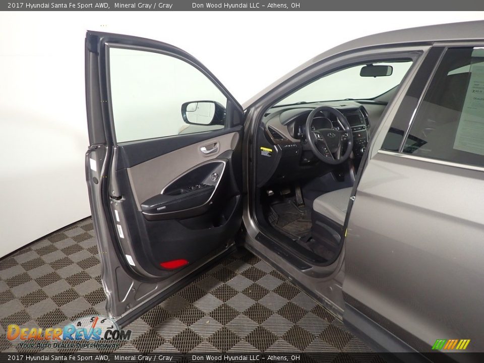 2017 Hyundai Santa Fe Sport AWD Mineral Gray / Gray Photo #16