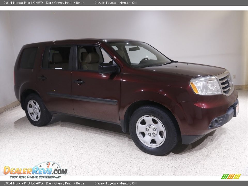 Dark Cherry Pearl 2014 Honda Pilot LX 4WD Photo #1