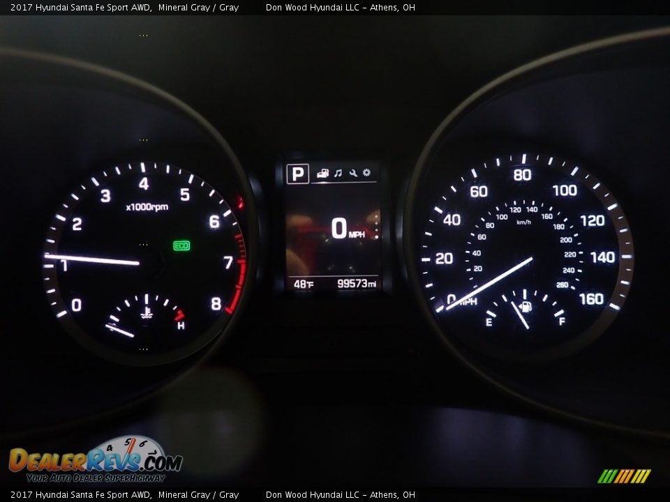 2017 Hyundai Santa Fe Sport AWD Mineral Gray / Gray Photo #24