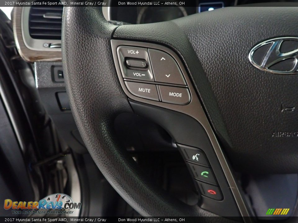 2017 Hyundai Santa Fe Sport AWD Mineral Gray / Gray Photo #25