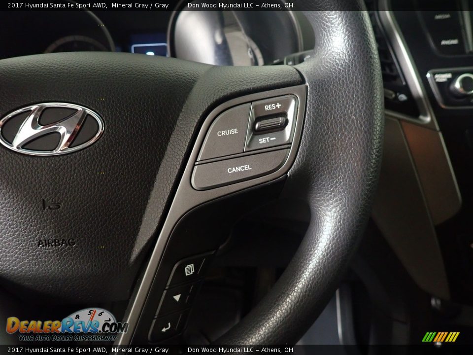 2017 Hyundai Santa Fe Sport AWD Mineral Gray / Gray Photo #26
