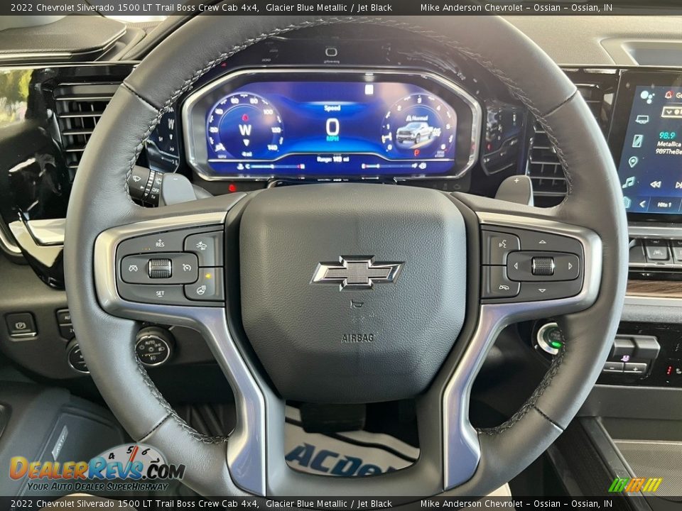 2022 Chevrolet Silverado 1500 LT Trail Boss Crew Cab 4x4 Steering Wheel Photo #19