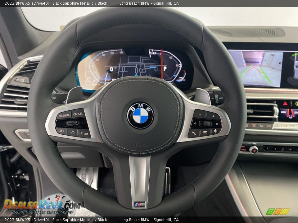 2023 BMW X5 sDrive40i Black Sapphire Metallic / Black Photo #14