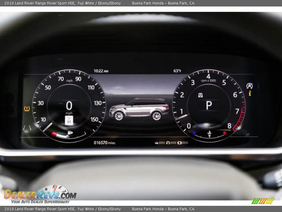 2019 Land Rover Range Rover Sport HSE Fuji White / Ebony/Ebony Photo #33