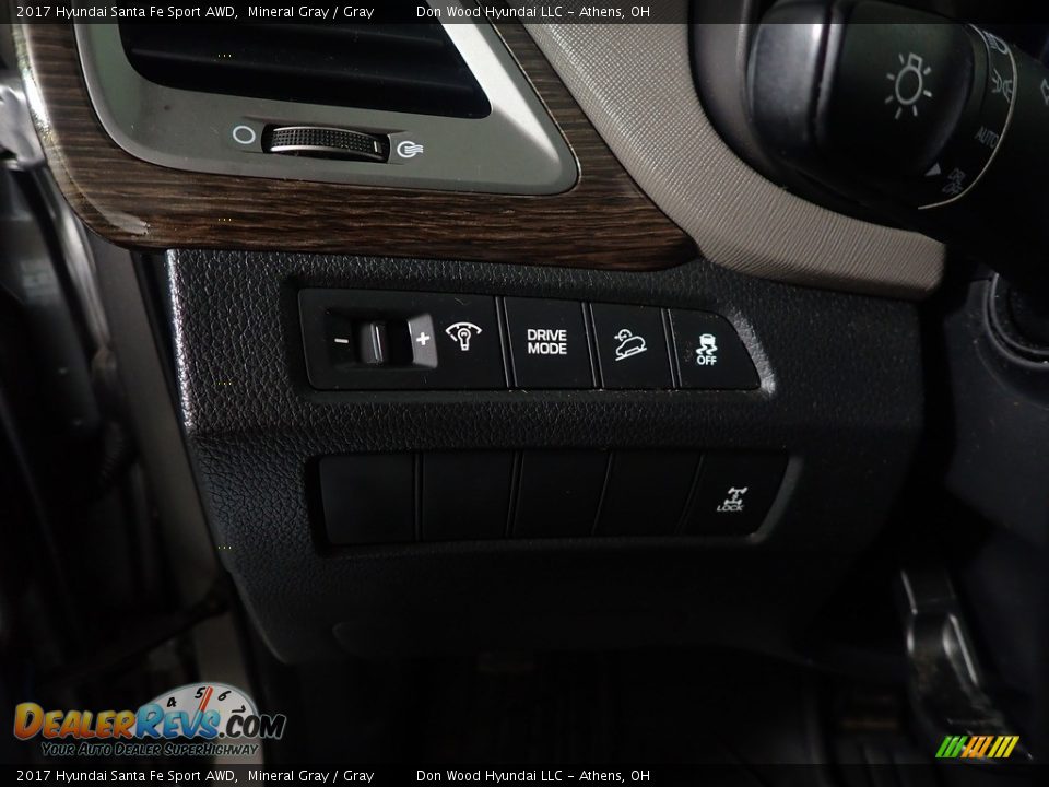 2017 Hyundai Santa Fe Sport AWD Mineral Gray / Gray Photo #27