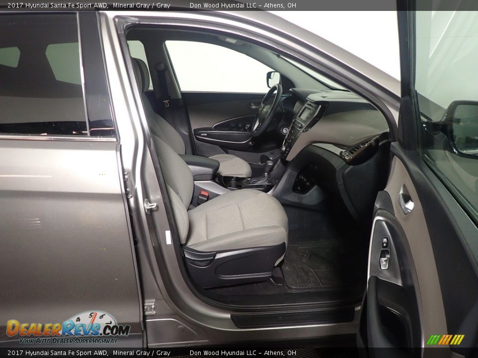 2017 Hyundai Santa Fe Sport AWD Mineral Gray / Gray Photo #35