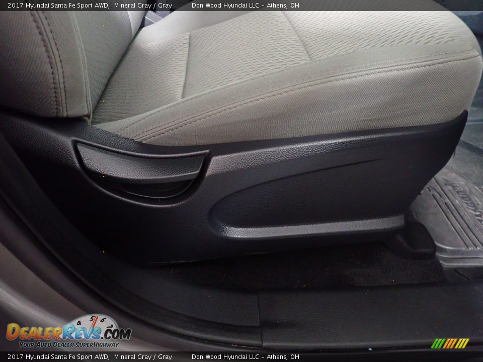2017 Hyundai Santa Fe Sport AWD Mineral Gray / Gray Photo #36