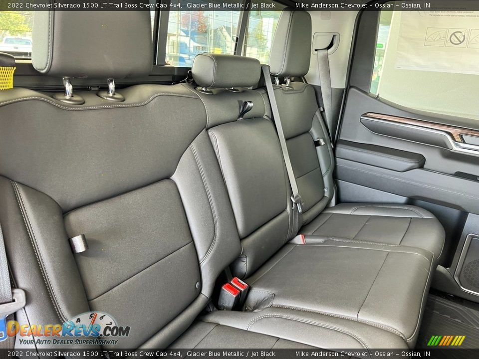 Rear Seat of 2022 Chevrolet Silverado 1500 LT Trail Boss Crew Cab 4x4 Photo #28