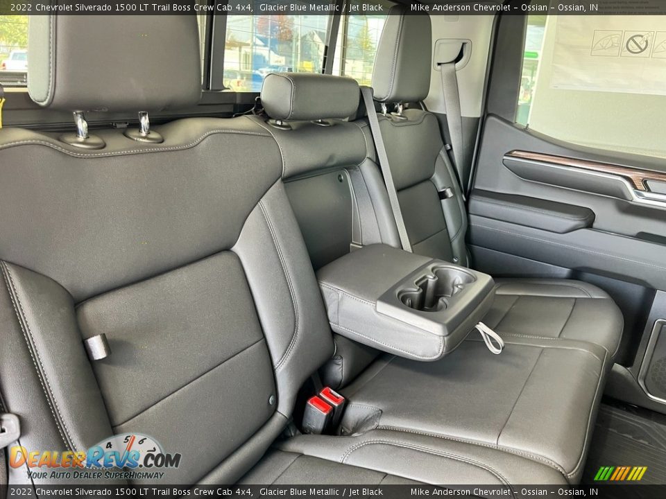 Rear Seat of 2022 Chevrolet Silverado 1500 LT Trail Boss Crew Cab 4x4 Photo #29