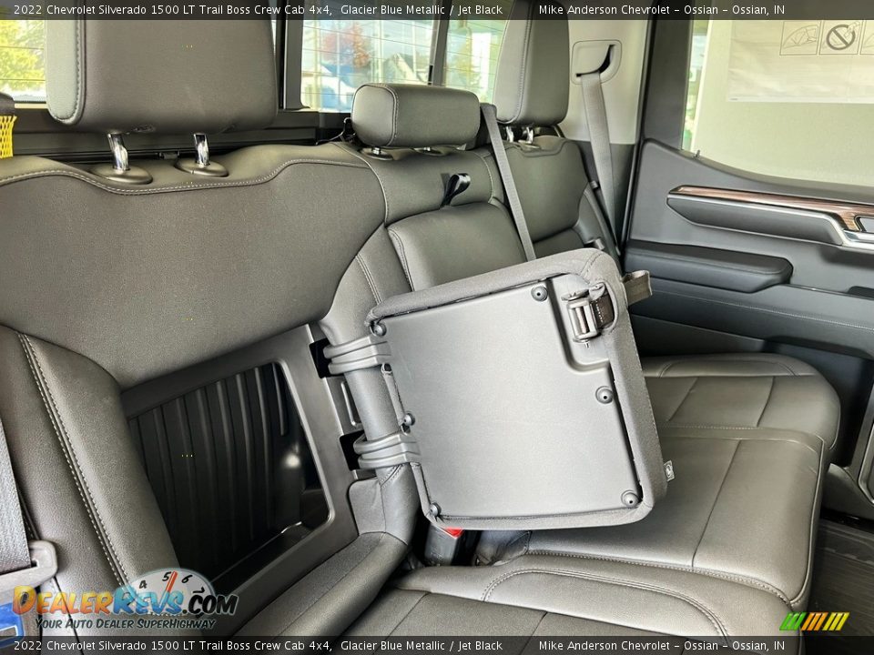 Rear Seat of 2022 Chevrolet Silverado 1500 LT Trail Boss Crew Cab 4x4 Photo #30