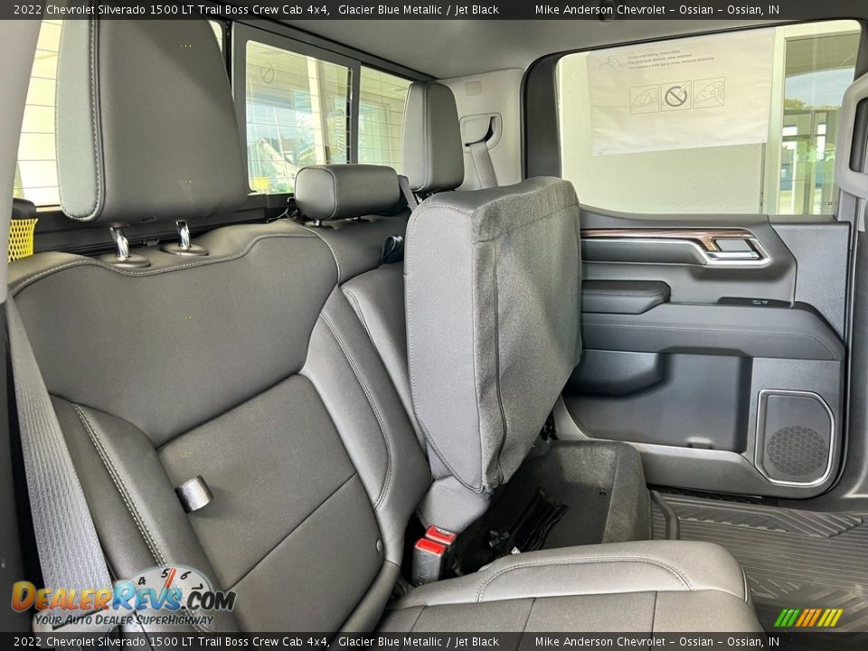Rear Seat of 2022 Chevrolet Silverado 1500 LT Trail Boss Crew Cab 4x4 Photo #31