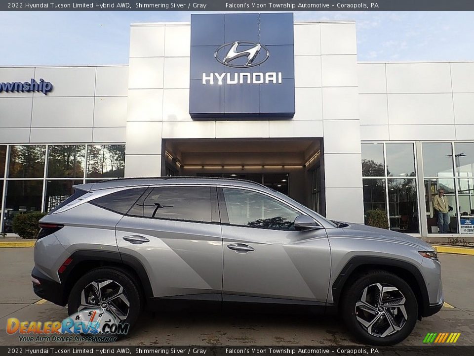2022 Hyundai Tucson Limited Hybrid AWD Shimmering Silver / Gray Photo #1