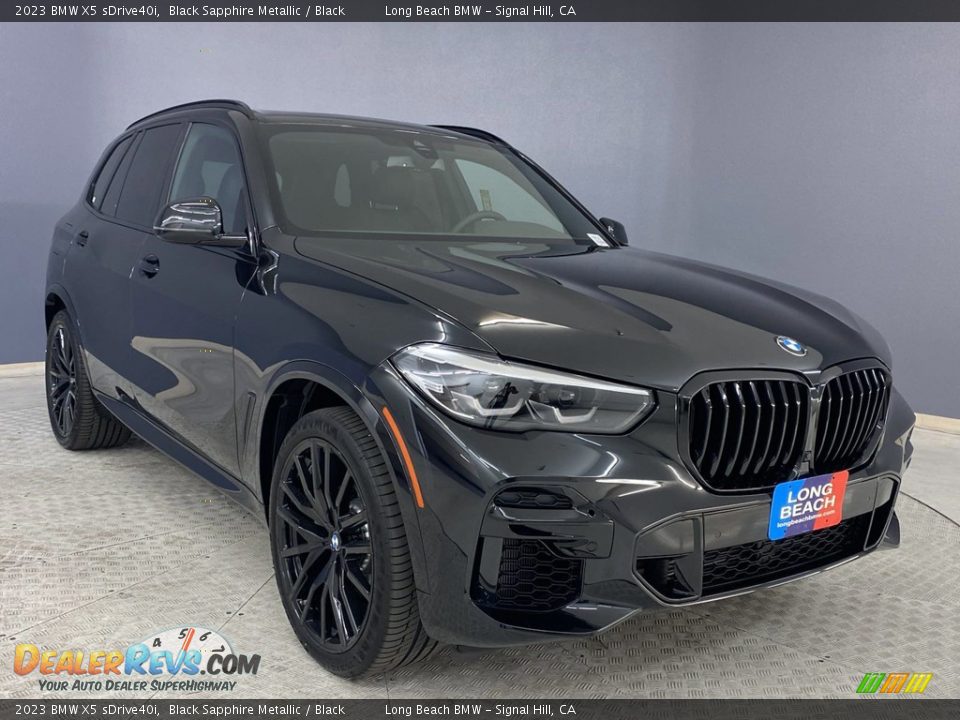 2023 BMW X5 sDrive40i Black Sapphire Metallic / Black Photo #27