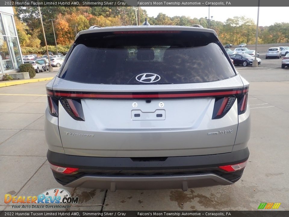 2022 Hyundai Tucson Limited Hybrid AWD Shimmering Silver / Gray Photo #3