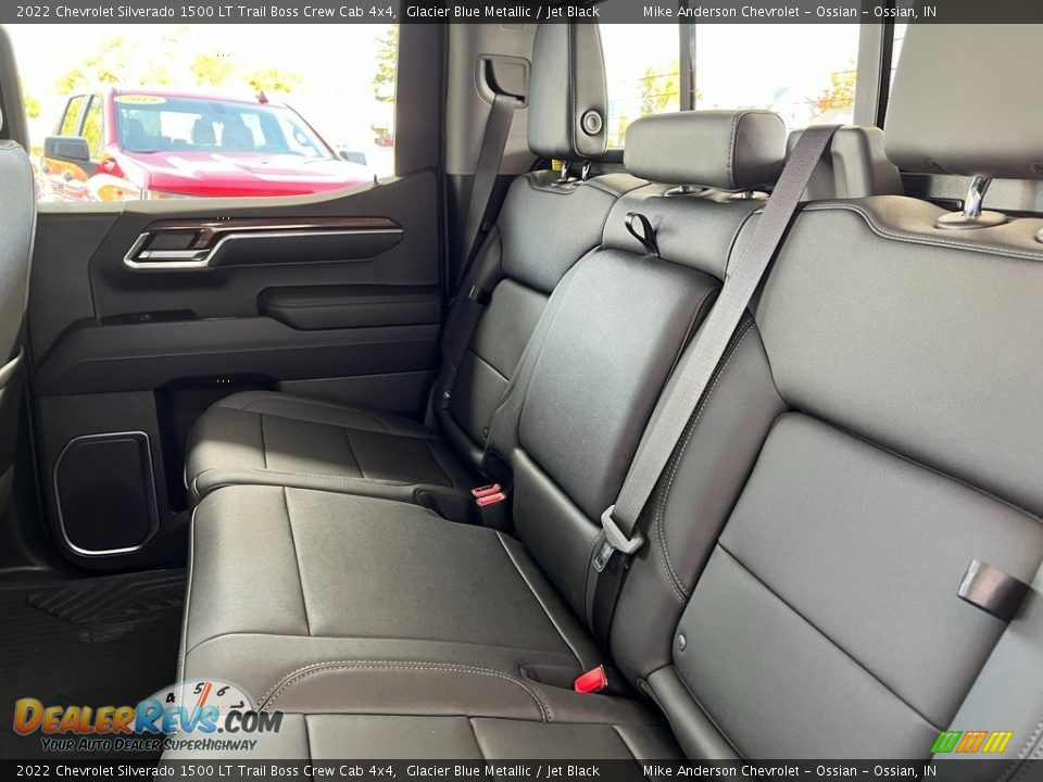 Rear Seat of 2022 Chevrolet Silverado 1500 LT Trail Boss Crew Cab 4x4 Photo #34