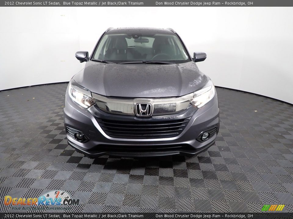 2012 Chevrolet Sonic LT Sedan Blue Topaz Metallic / Jet Black/Dark Titanium Photo #6