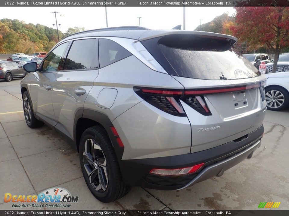 2022 Hyundai Tucson Limited Hybrid AWD Shimmering Silver / Gray Photo #5