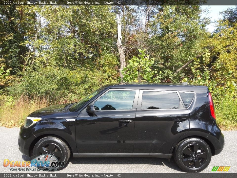 2019 Kia Soul Shadow Black / Black Photo #1