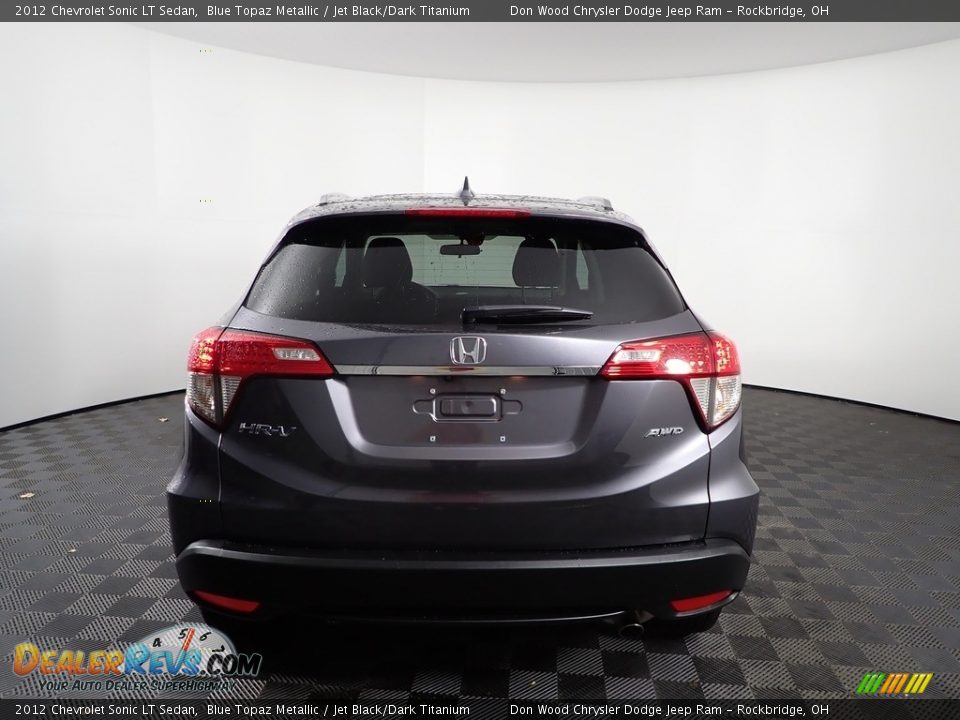 2012 Chevrolet Sonic LT Sedan Blue Topaz Metallic / Jet Black/Dark Titanium Photo #9