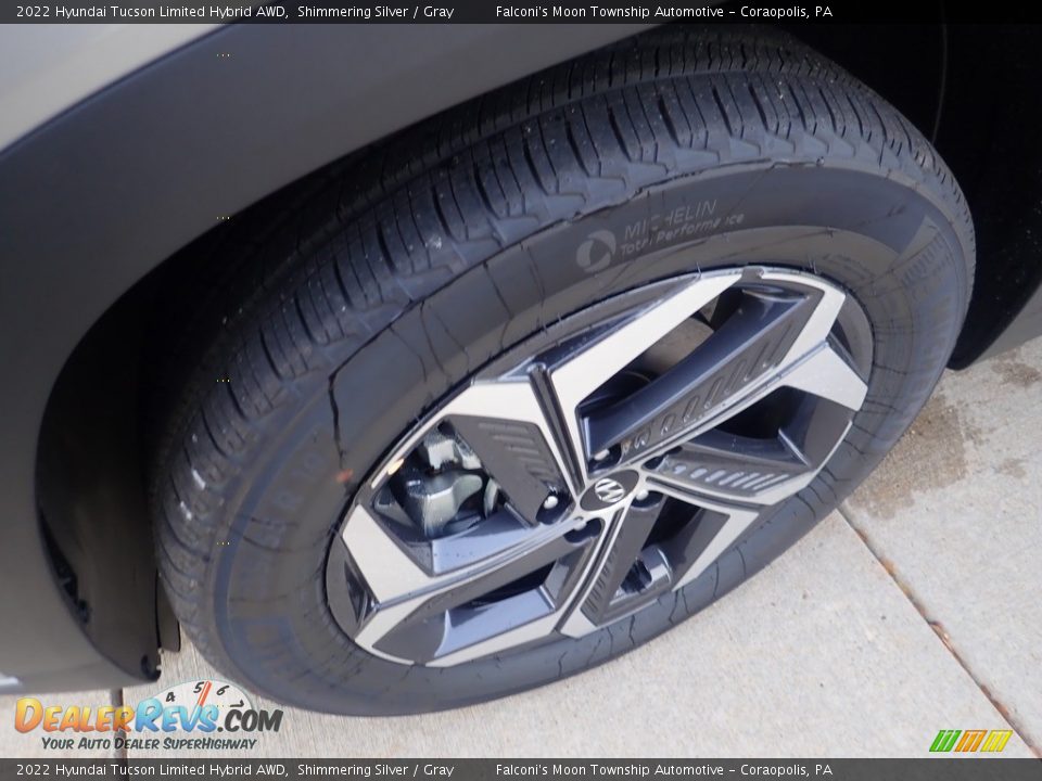 2022 Hyundai Tucson Limited Hybrid AWD Shimmering Silver / Gray Photo #10