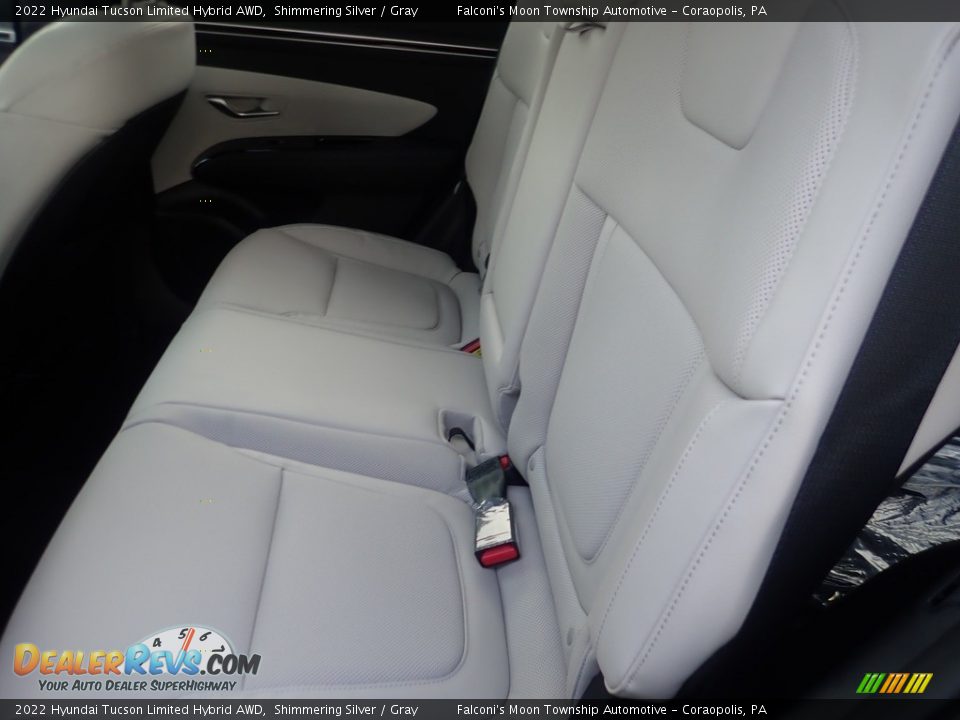 2022 Hyundai Tucson Limited Hybrid AWD Shimmering Silver / Gray Photo #12