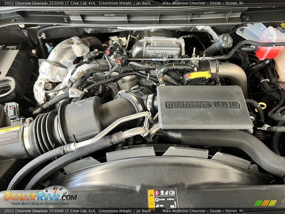 2022 Chevrolet Silverado 2500HD LT Crew Cab 4x4 6.6 Liter OHV 32-Valve Duramax Turbo-diesel V8 Engine Photo #4
