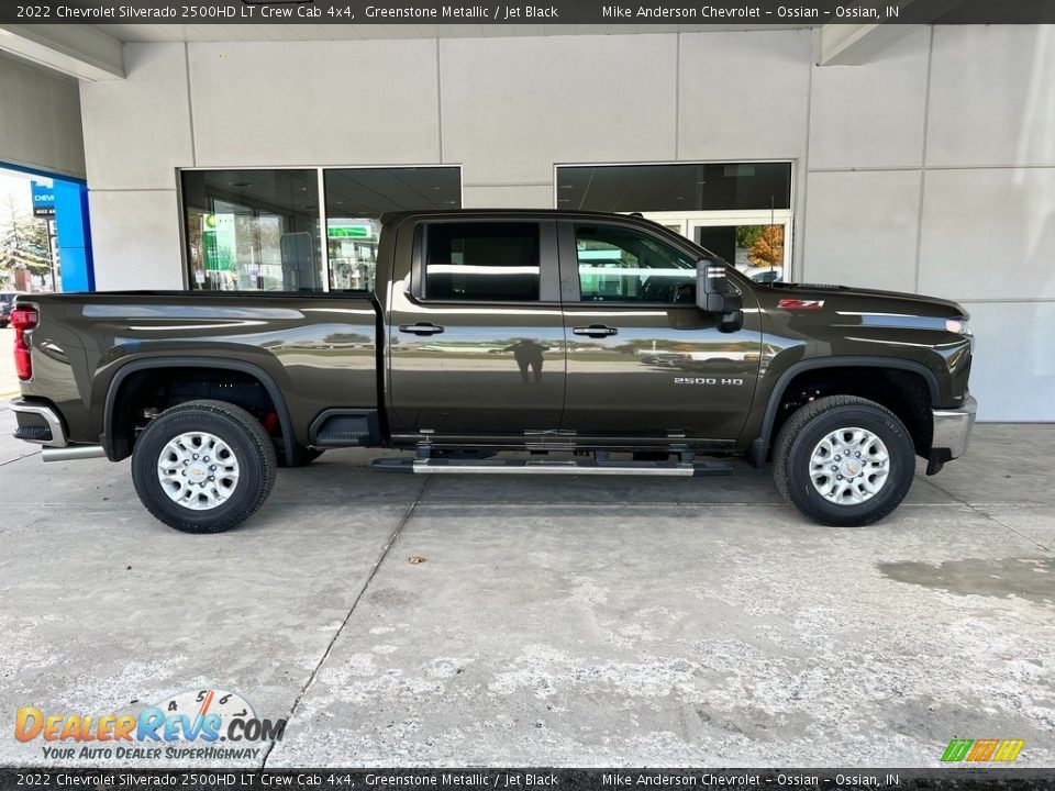 2022 Chevrolet Silverado 2500HD LT Crew Cab 4x4 Greenstone Metallic / Jet Black Photo #6