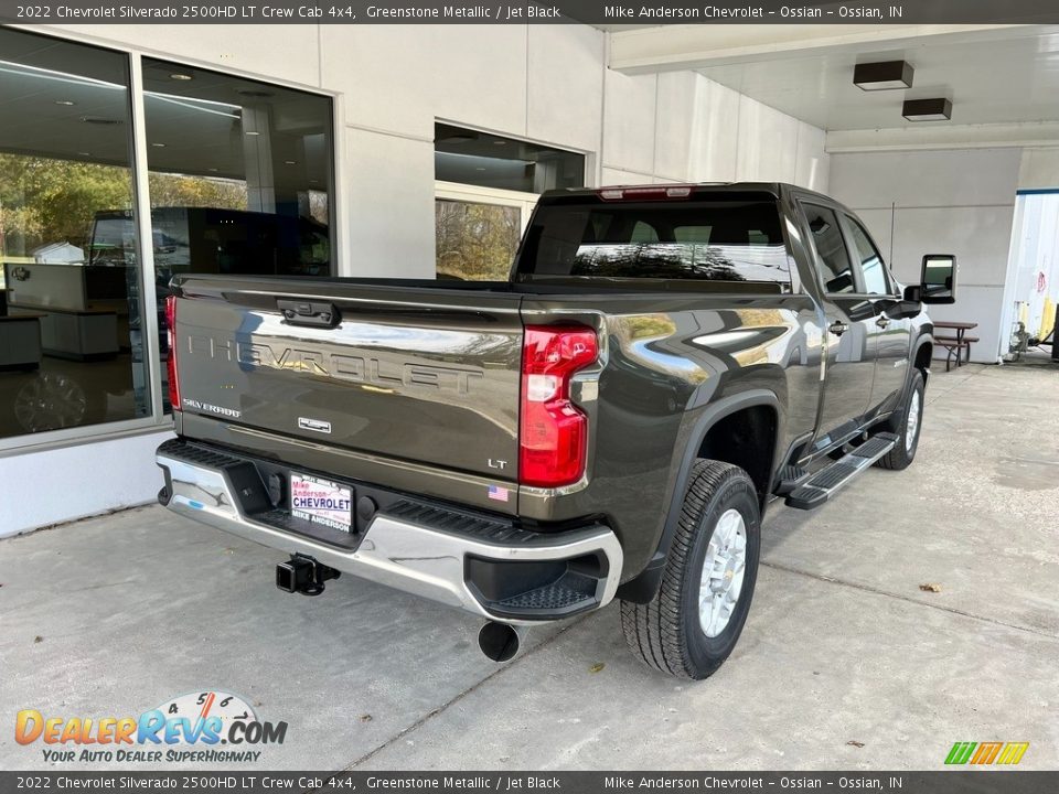 2022 Chevrolet Silverado 2500HD LT Crew Cab 4x4 Greenstone Metallic / Jet Black Photo #7