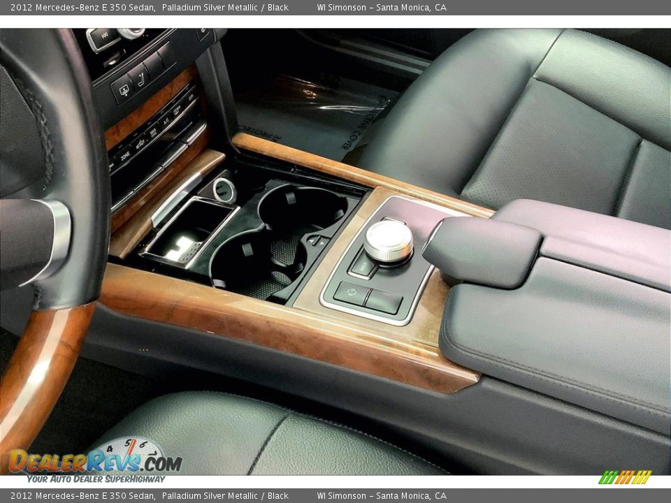 2012 Mercedes-Benz E 350 Sedan Palladium Silver Metallic / Black Photo #17