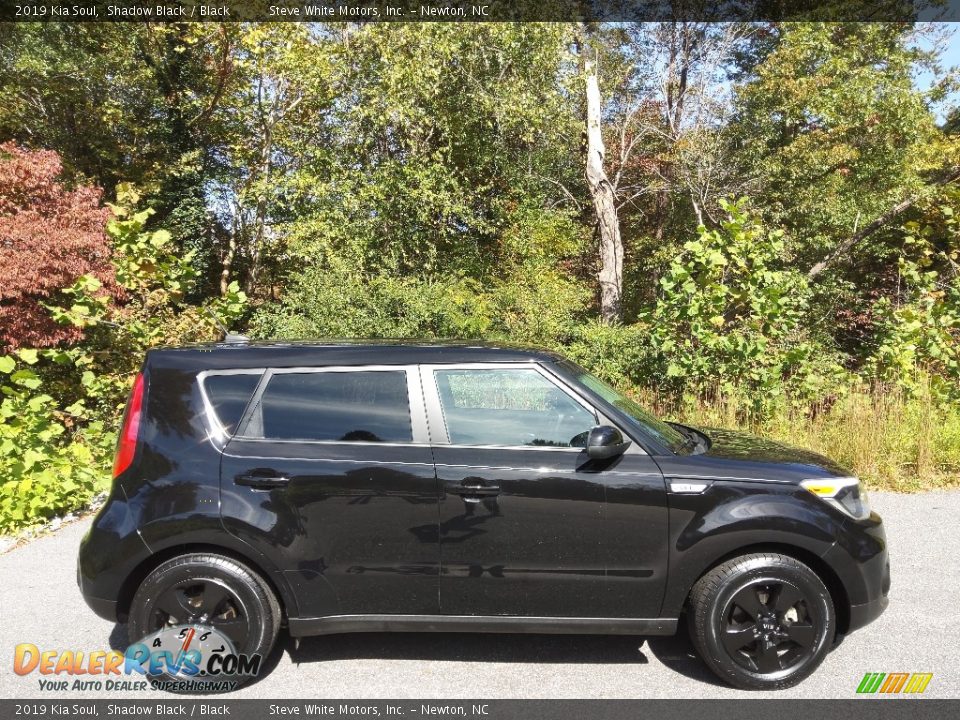 2019 Kia Soul Shadow Black / Black Photo #8