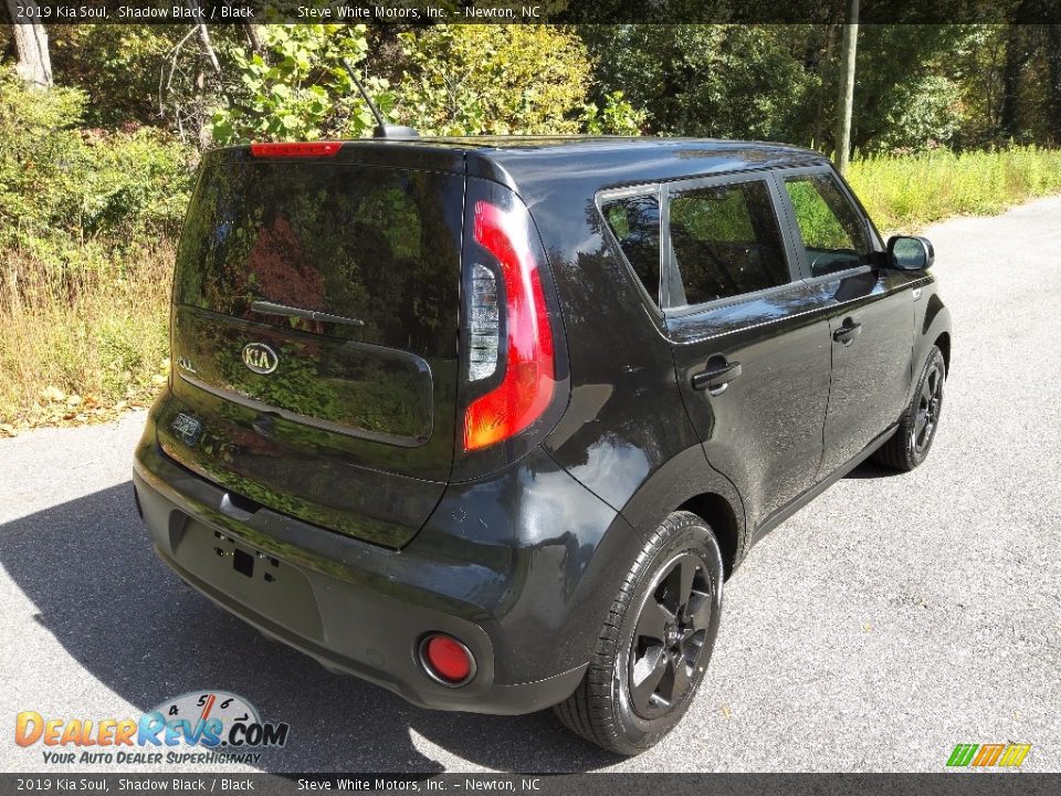 2019 Kia Soul Shadow Black / Black Photo #9