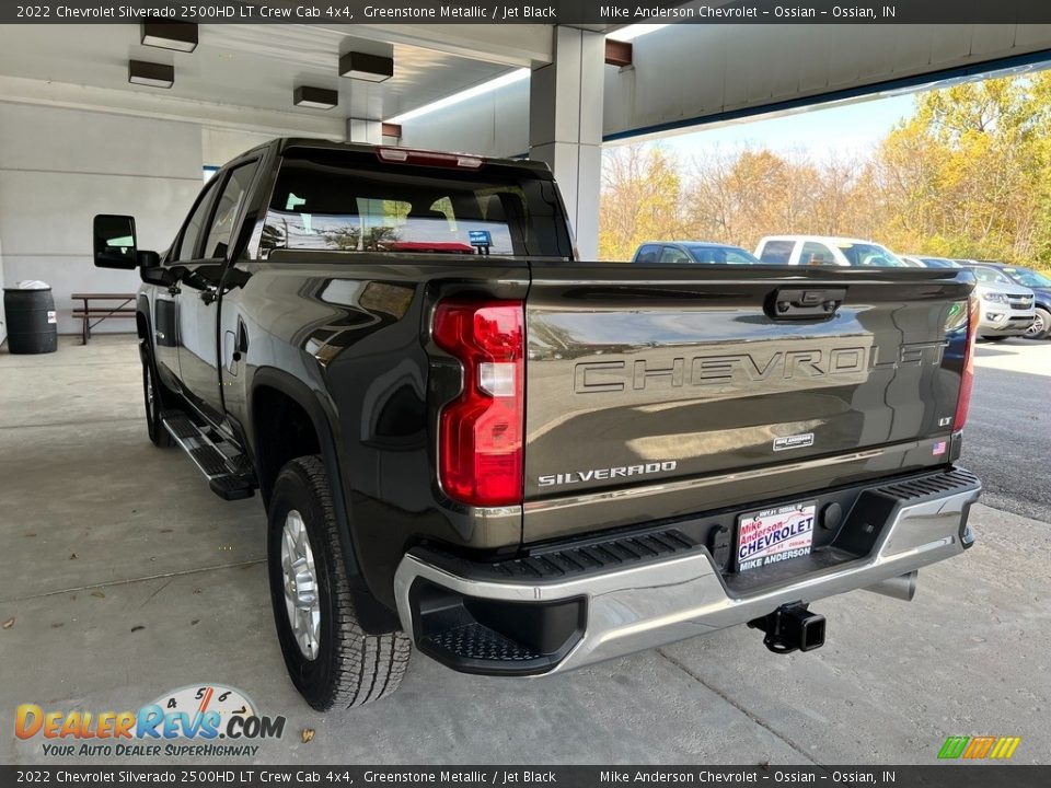 2022 Chevrolet Silverado 2500HD LT Crew Cab 4x4 Greenstone Metallic / Jet Black Photo #10