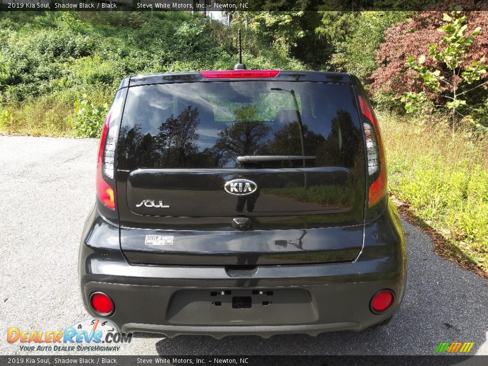 2019 Kia Soul Shadow Black / Black Photo #11