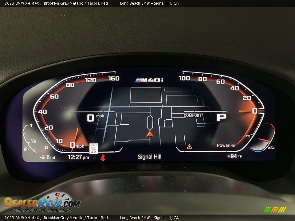 2023 BMW X4 M40i Gauges Photo #18